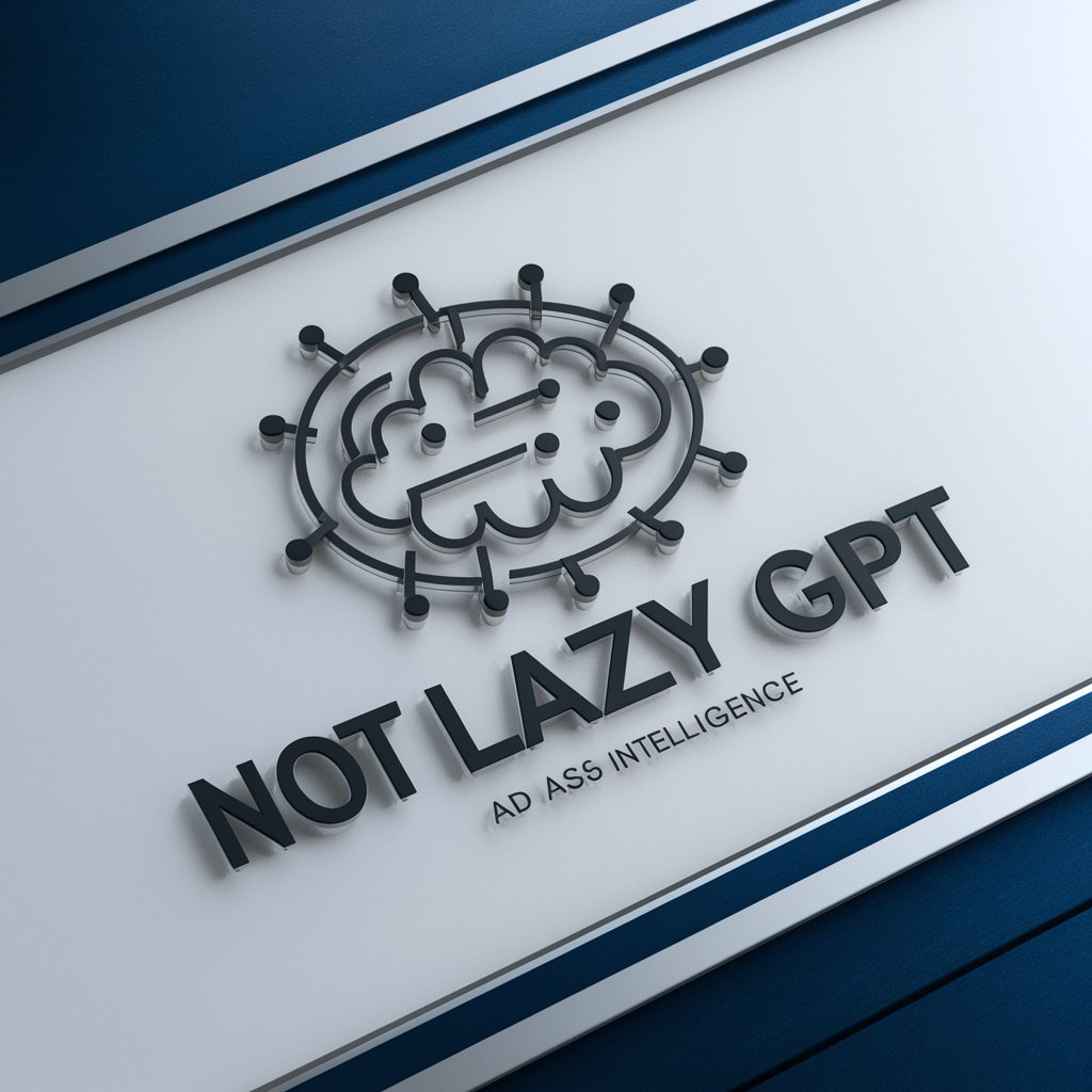Not lazy gpt in GPT Store