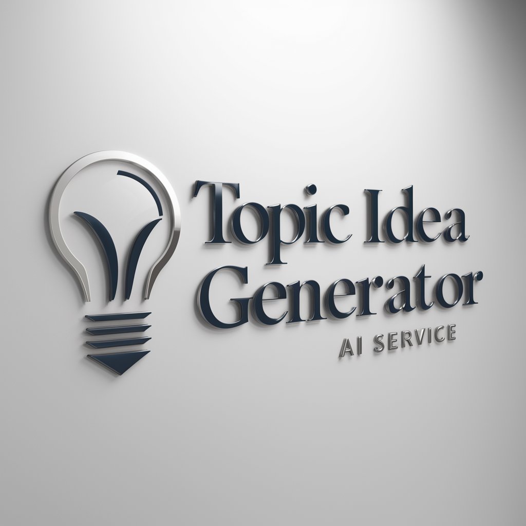 Topic Idea Generator in GPT Store