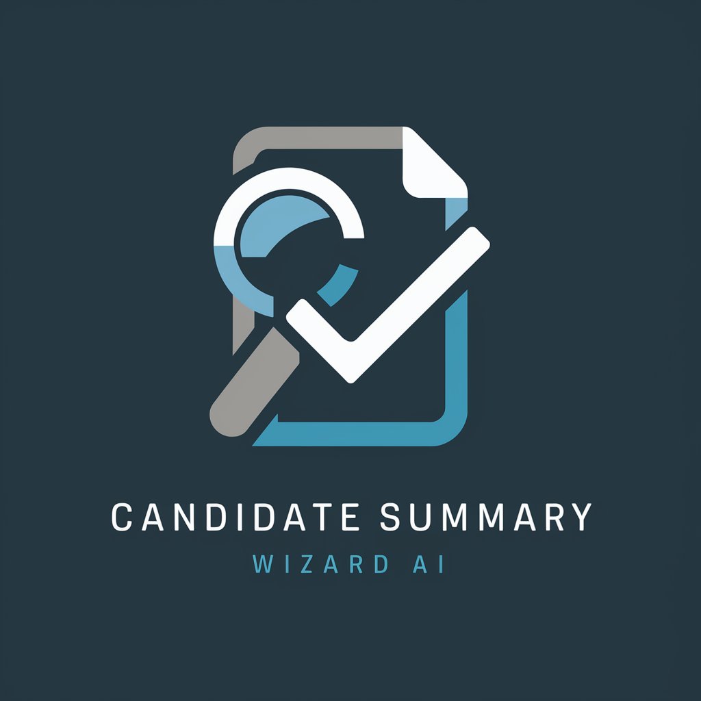 Candidate Summary Wizard