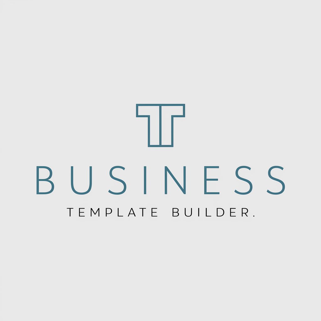 Business Template Builder in GPT Store