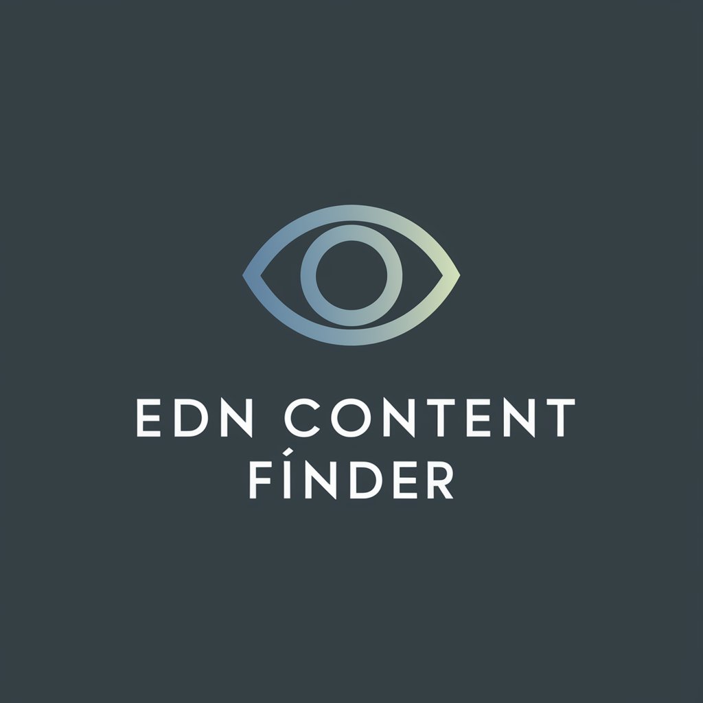 EDN Content Finder in GPT Store