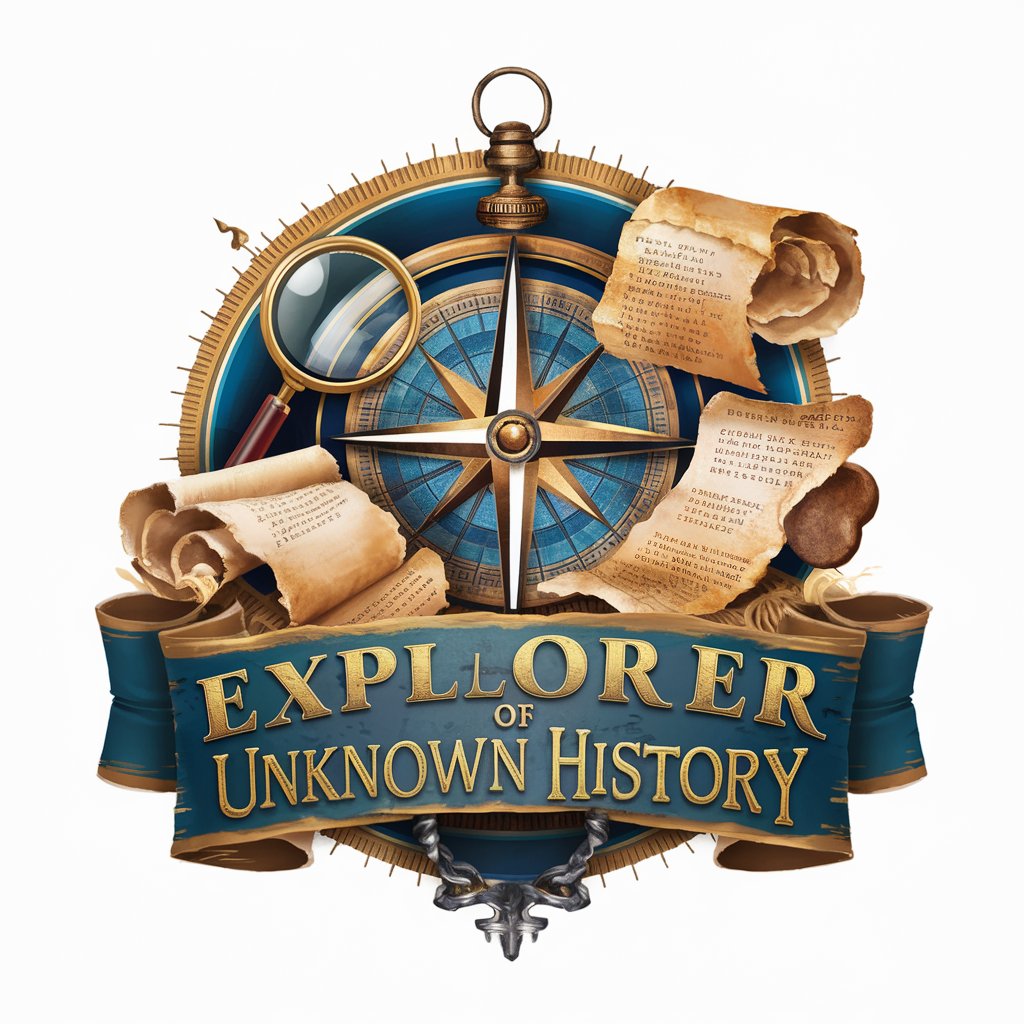 Explorer Of Unknown History in GPT Store