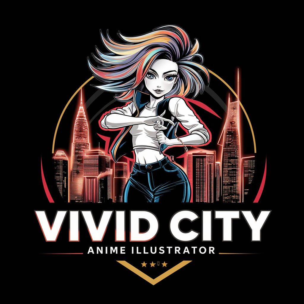 Vivid City Anime Illustrator in GPT Store