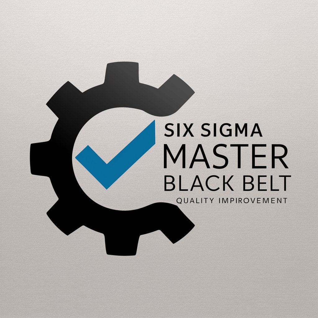 Six Sigma Master Black Belt in GPT Store