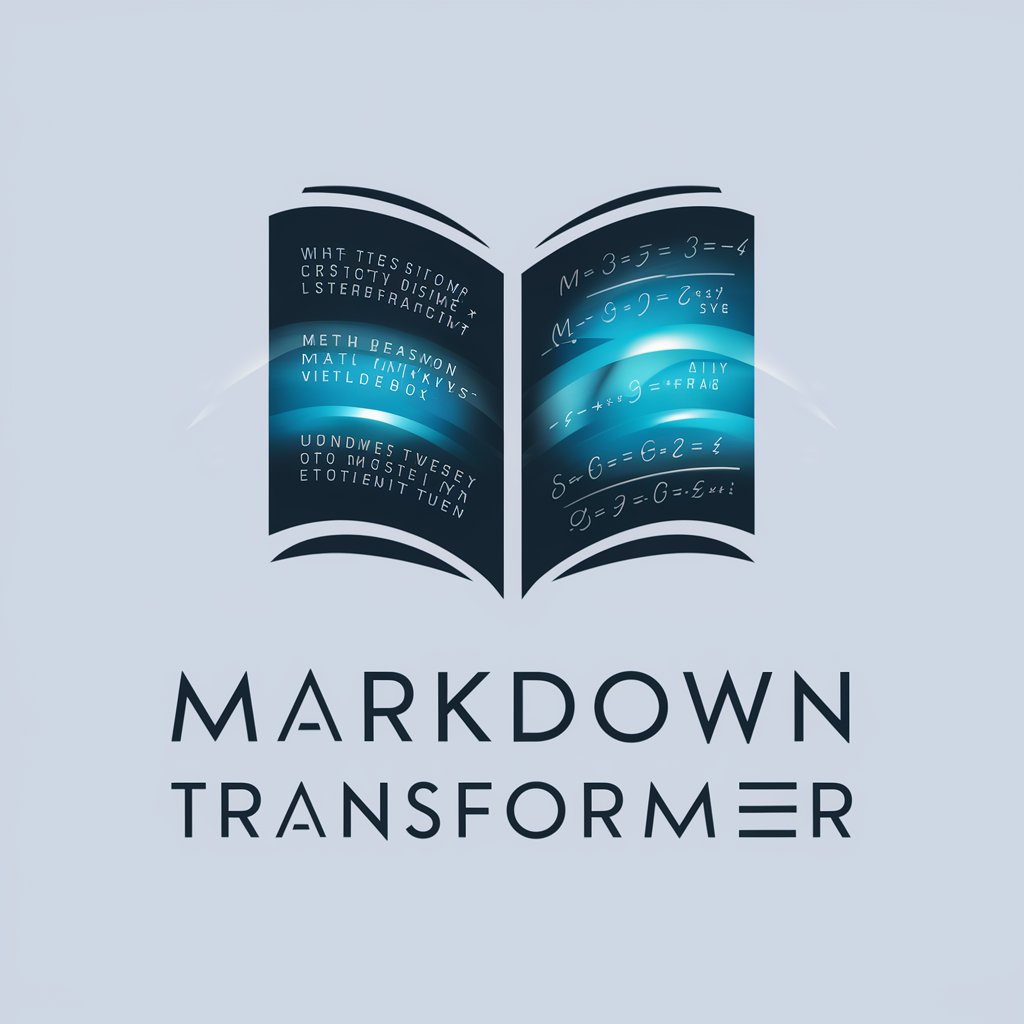 Markdown Transformer in GPT Store