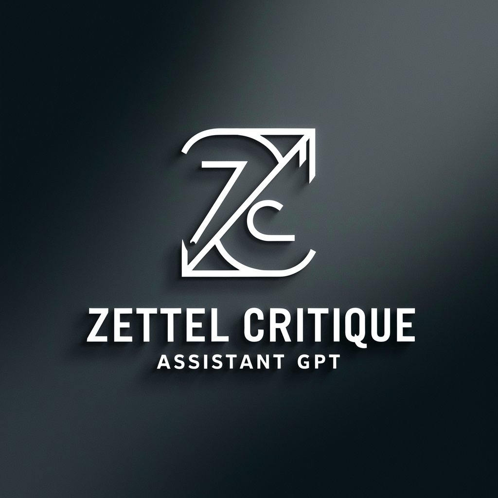 Zettel Assistant in GPT Store