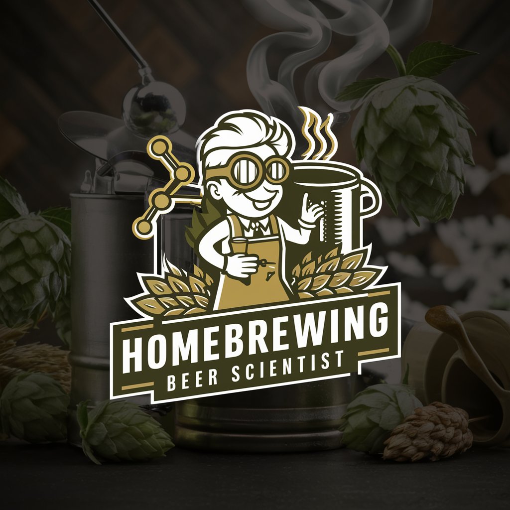 Homebrewing Beer Scientist in GPT Store