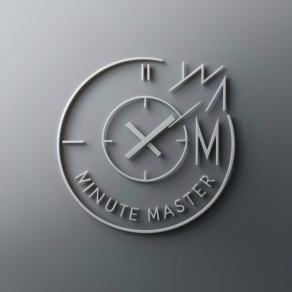 Minute Master in GPT Store