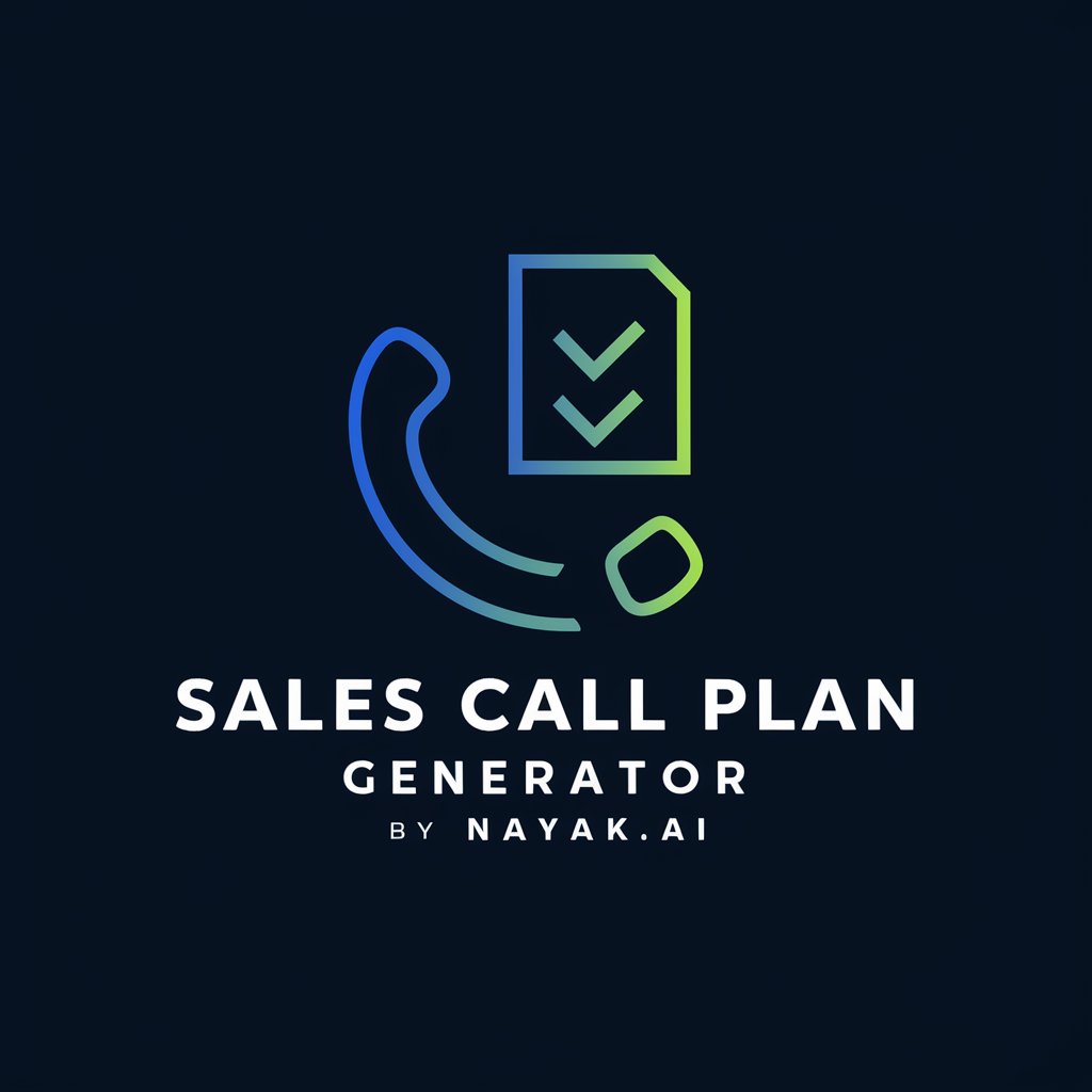 Sales Call Plan Generator by Nayak.ai