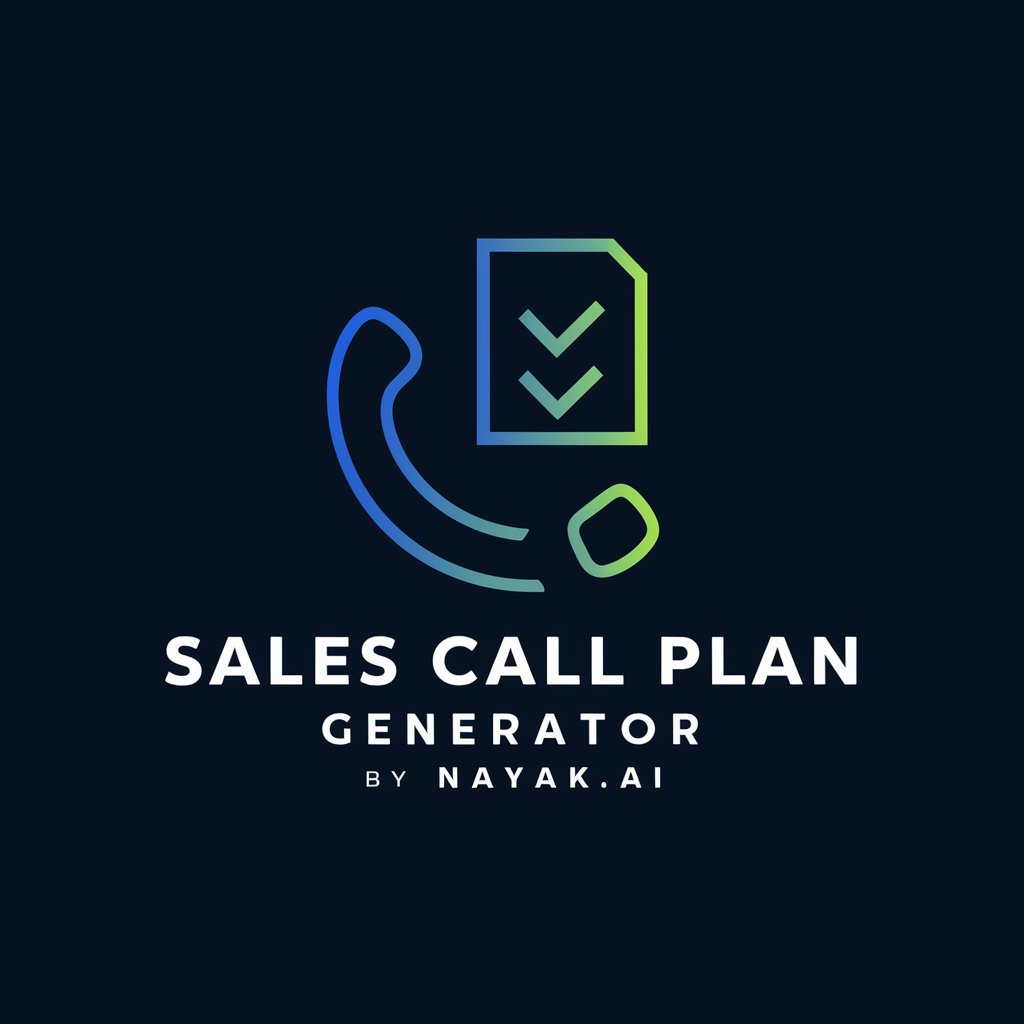 Sales Call Plan Generator by Nayak.ai in GPT Store