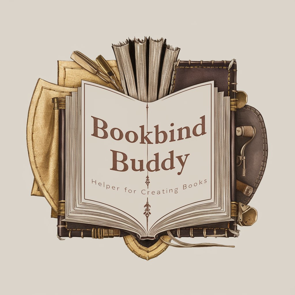 Bookbind Buddy: Helper for creating books in GPT Store