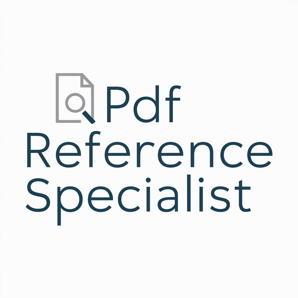 PDF Reference Specialist in GPT Store