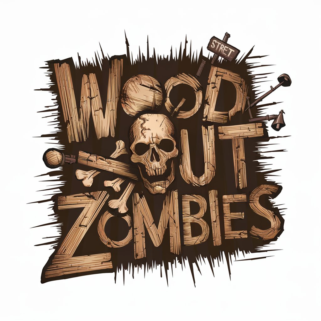 Woodcut Zombies, a text adventure game in GPT Store