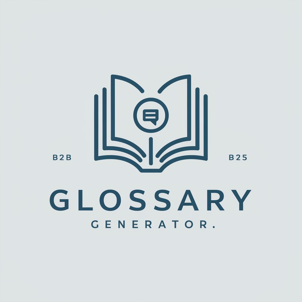 Glossary Generator in GPT Store