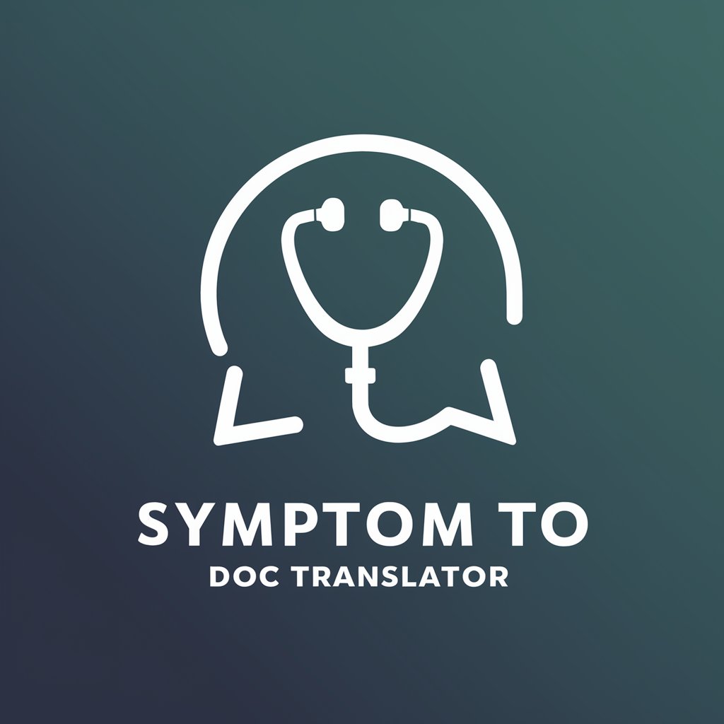 Symptom to Doc Translator in GPT Store