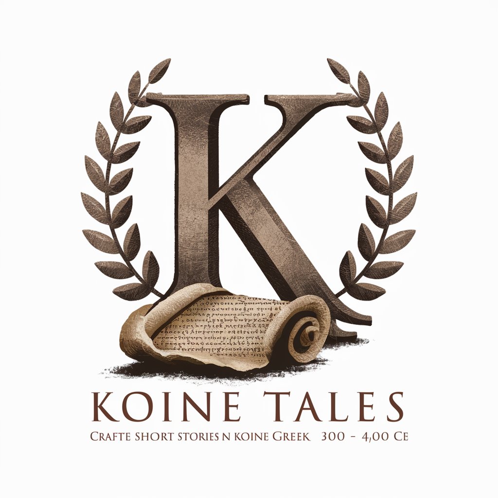 Koine Tales in GPT Store