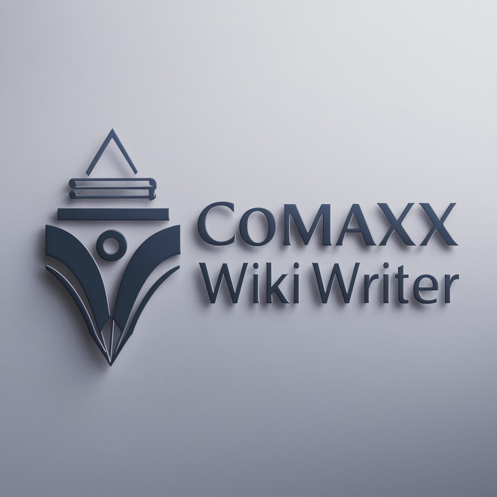 Comaxx Wiki Writer in GPT Store