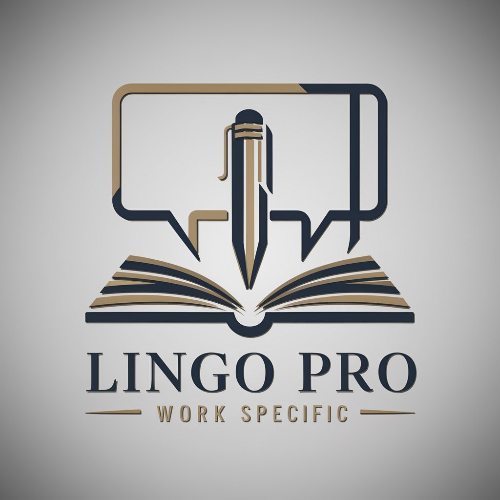 Lingo Pro Work Specific