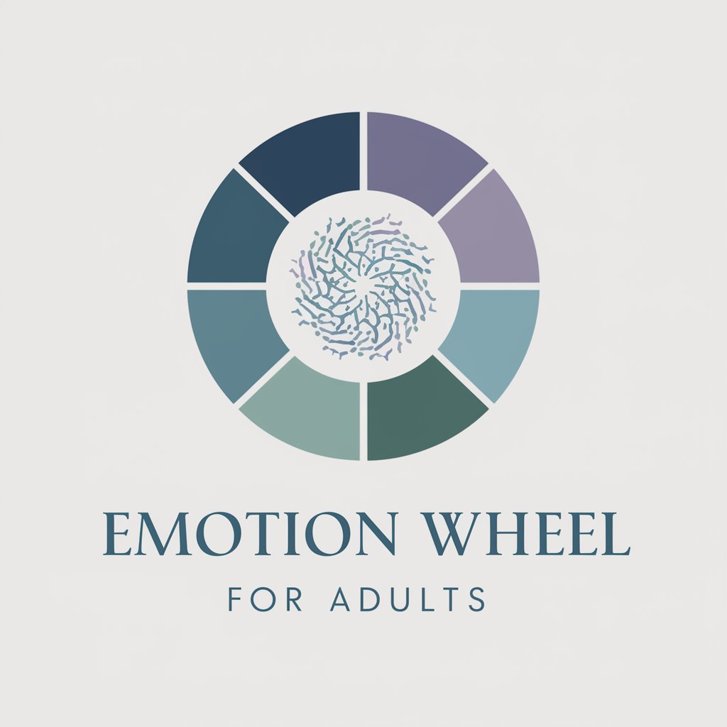 Emotion Wheel For Adults