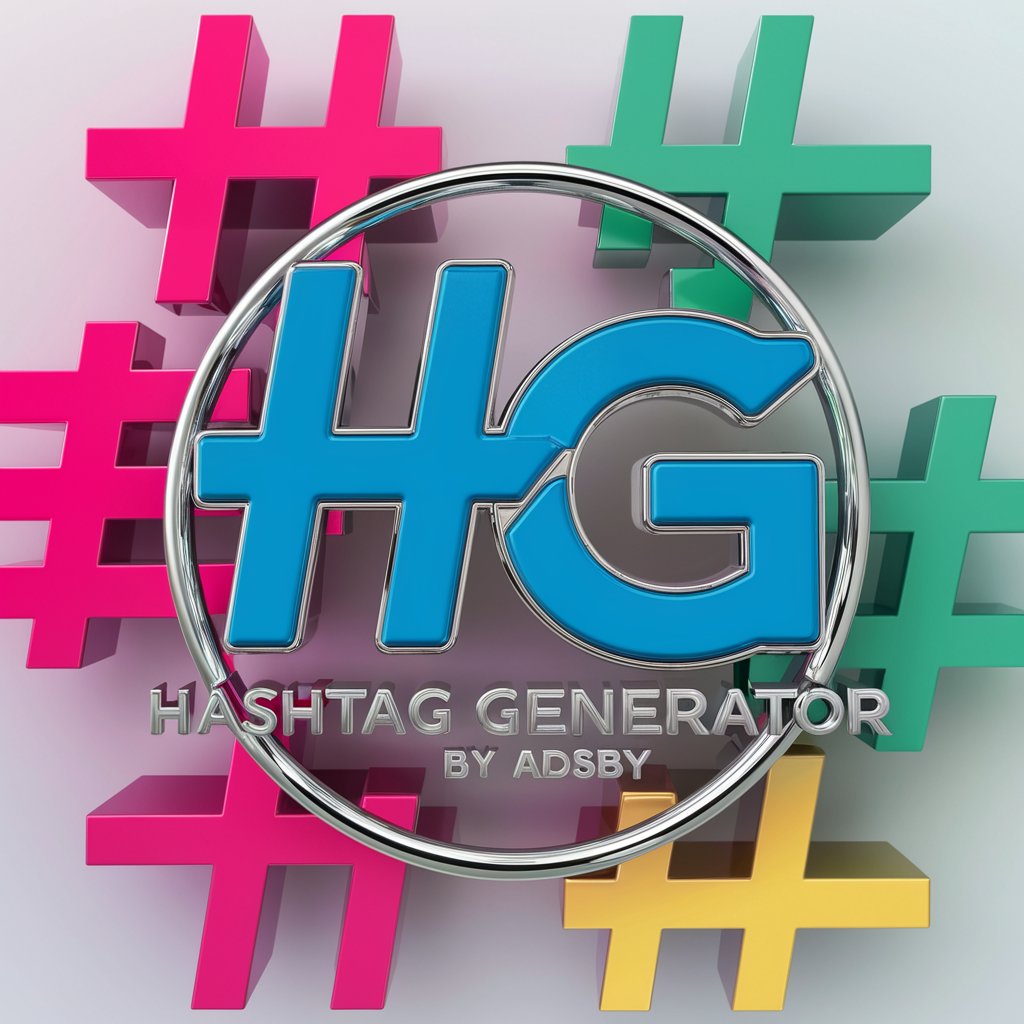 Hashtag Generator by Adsby in GPT Store
