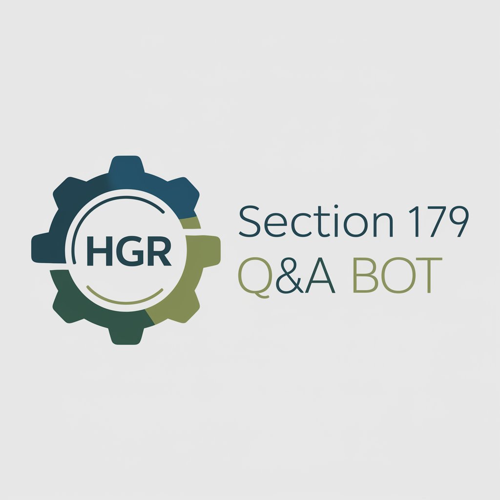 HGR Section 179 Q&A Bot in GPT Store