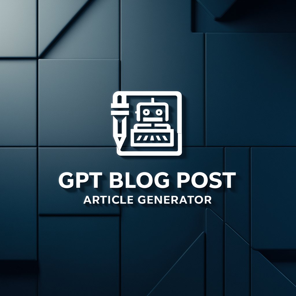 GPT Blog Post Article Generator