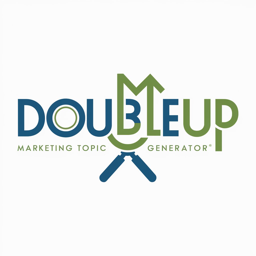 DoubleUp Marketing Topic Generator in GPT Store