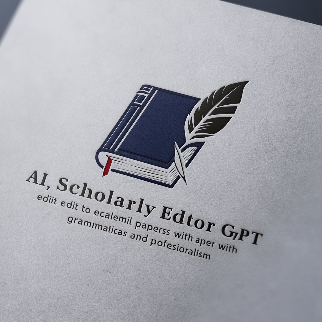 Scholarly Editor in GPT Store