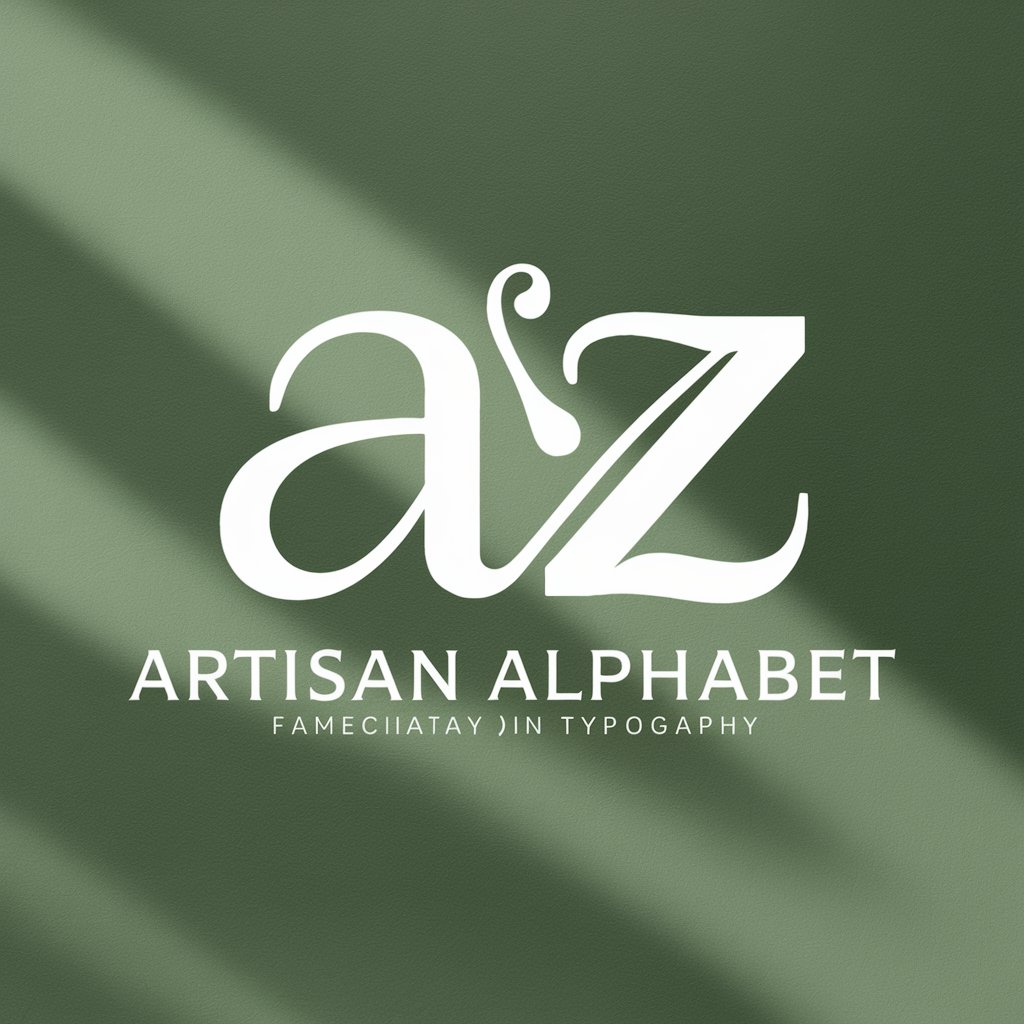 Artisan Alphabet