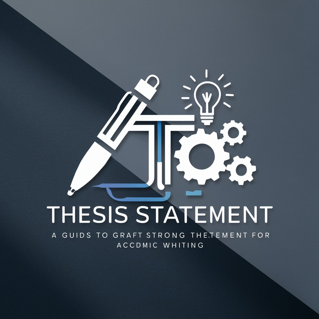 Thesis Statement Generator in GPT Store