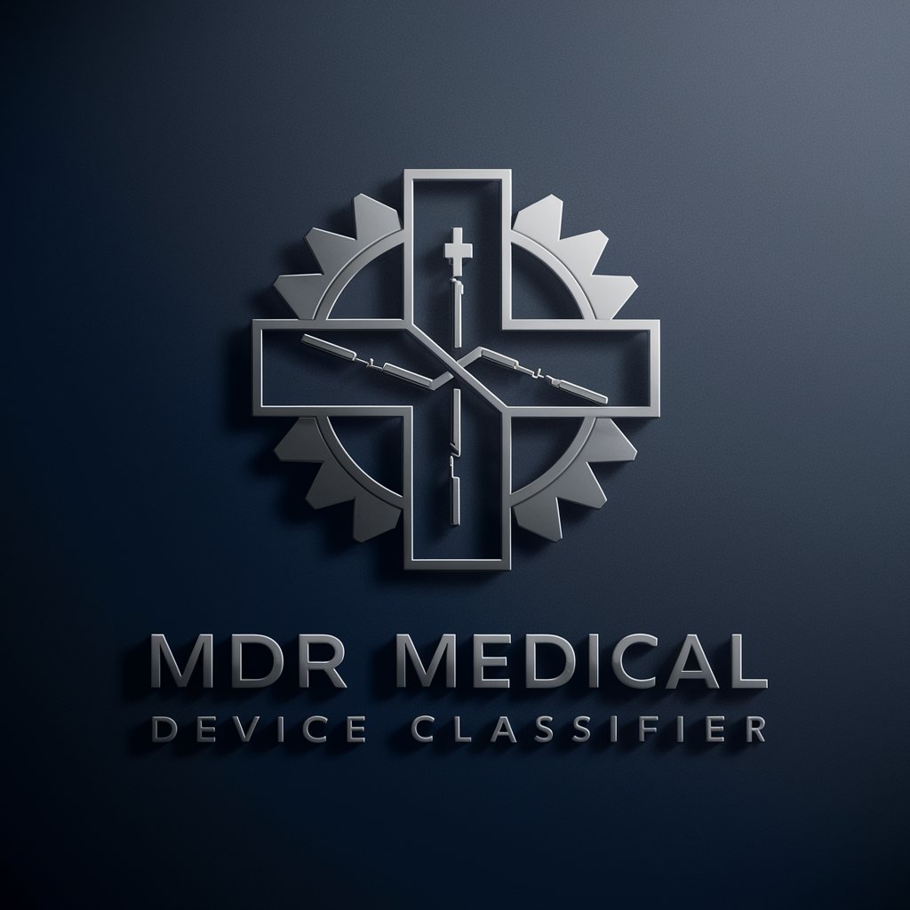 MDR Medical Device Classifier in GPT Store