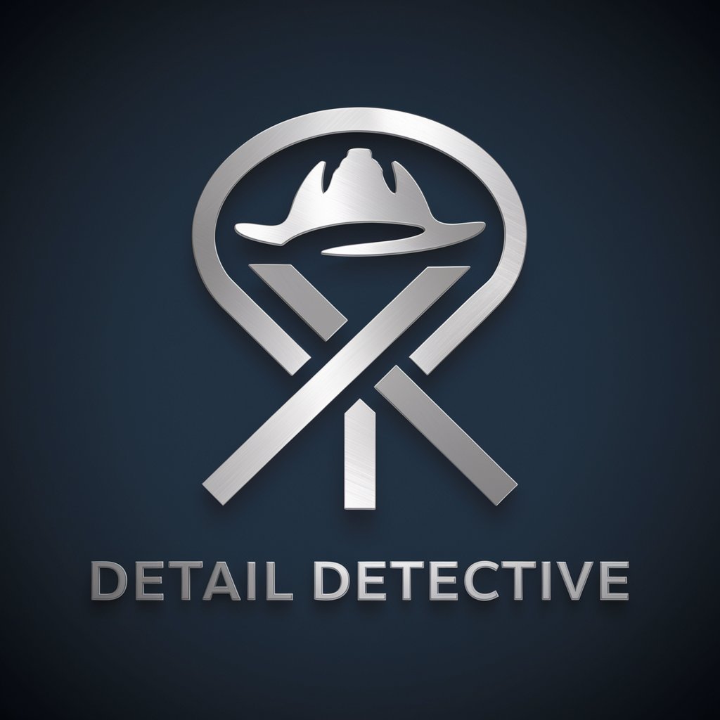 Detail Detective in GPT Store