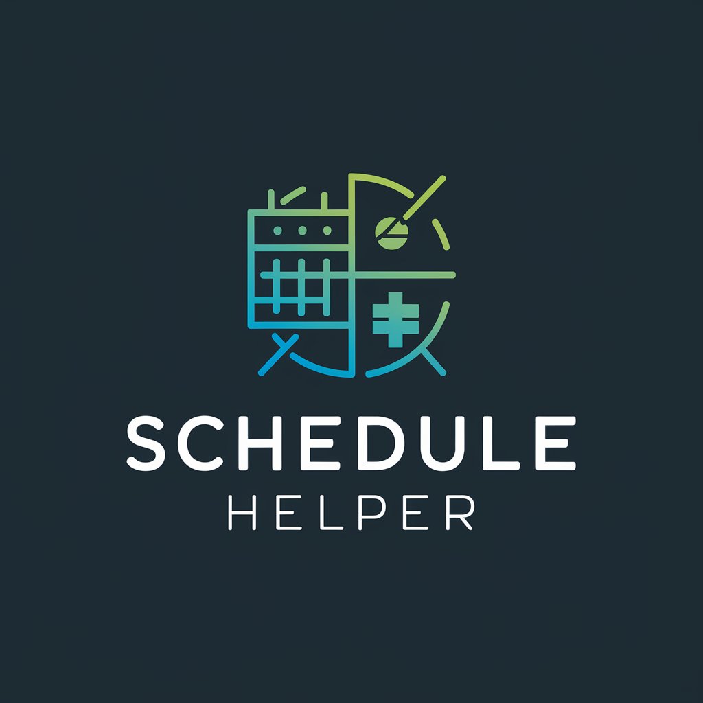 Schedule Helper in GPT Store