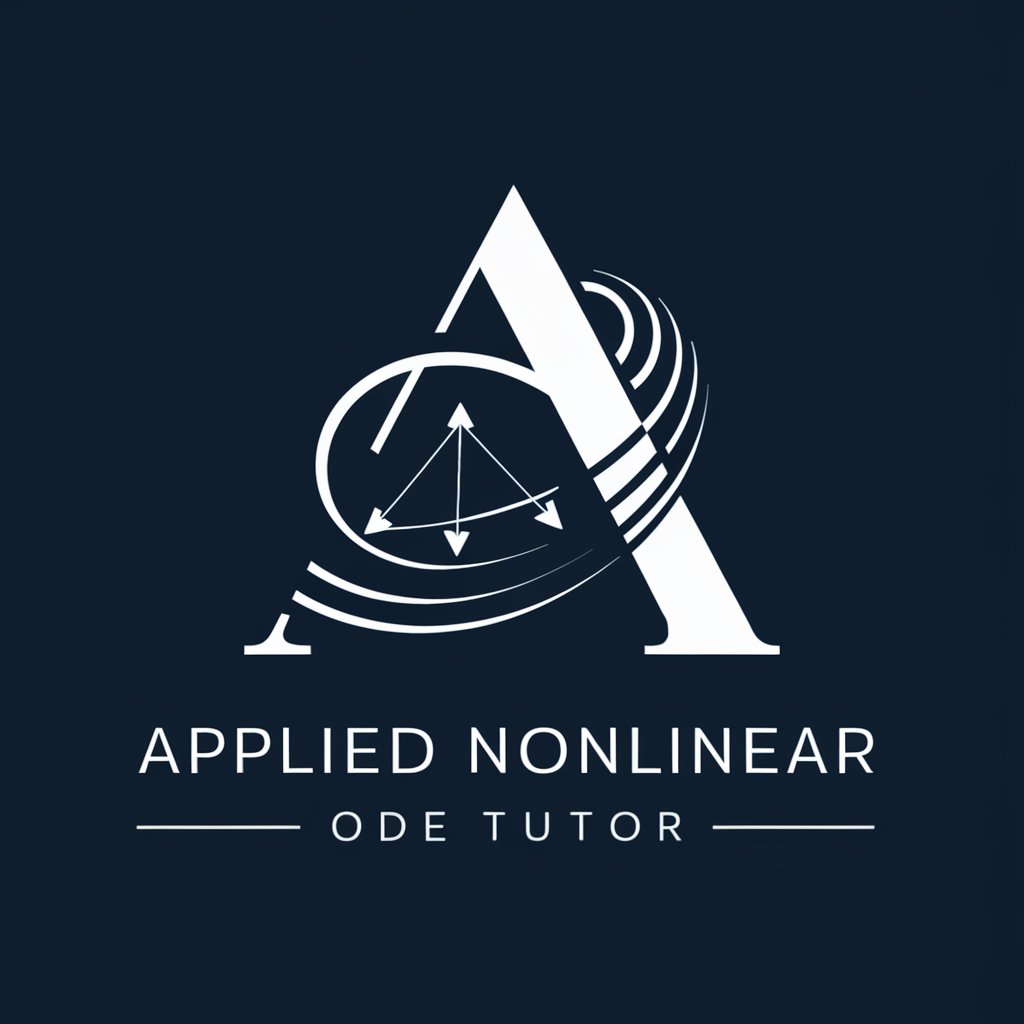 Applied Nonlinear ODE Tutor in GPT Store