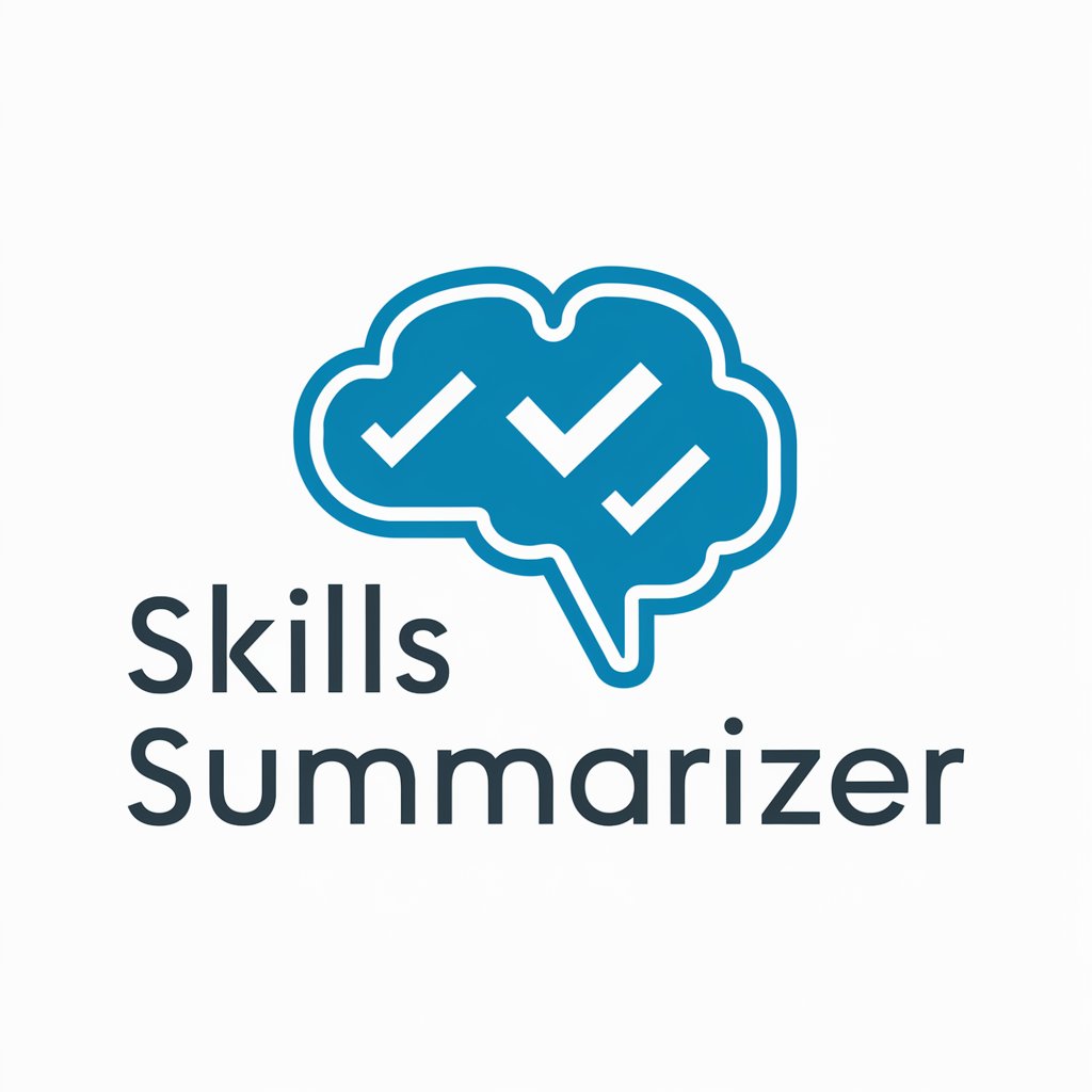 Skills Summarizer in GPT Store