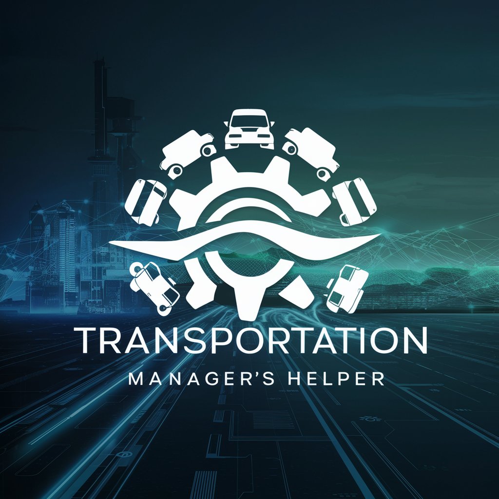 Transportation Operations Manager's Helper in GPT Store