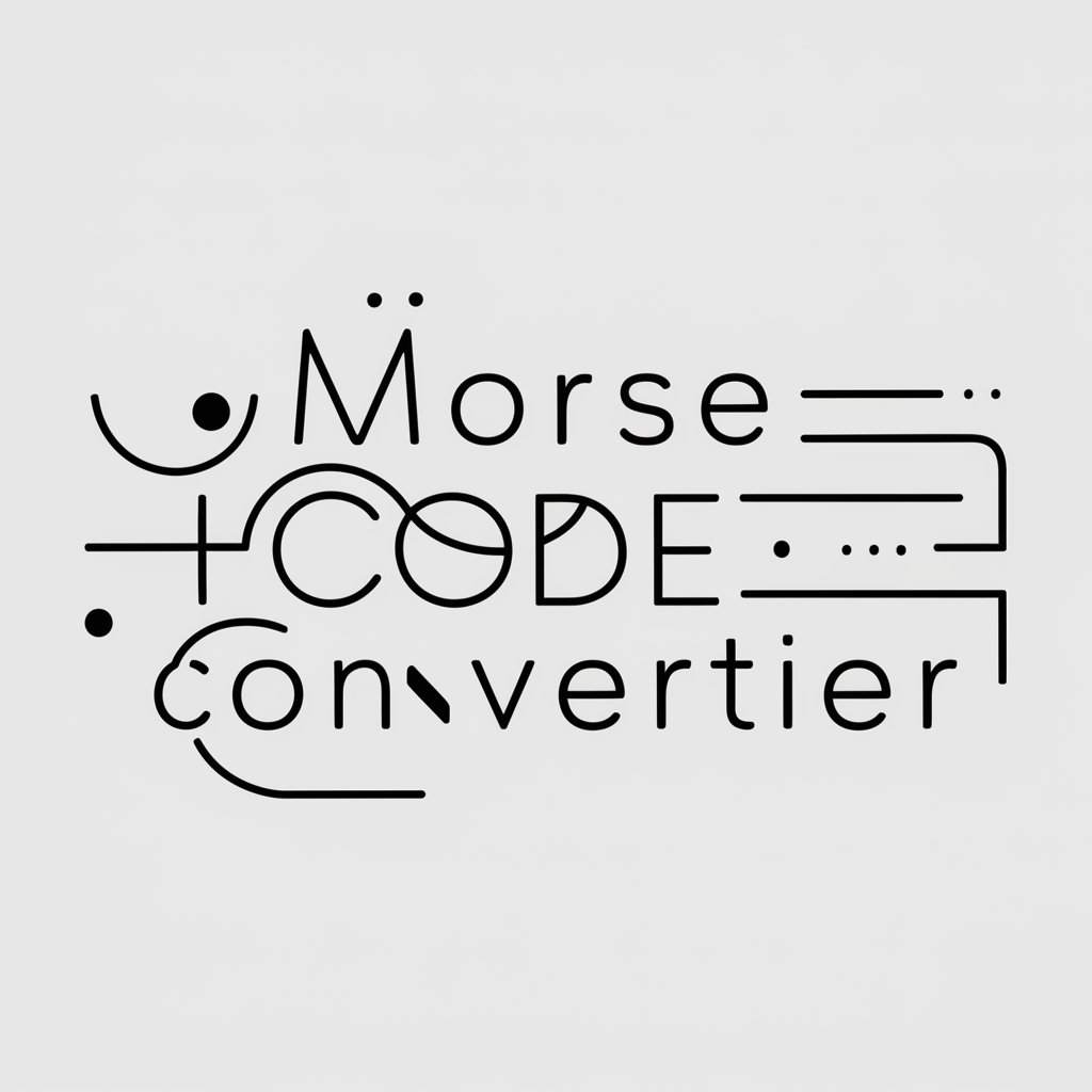 .-Morse code converter