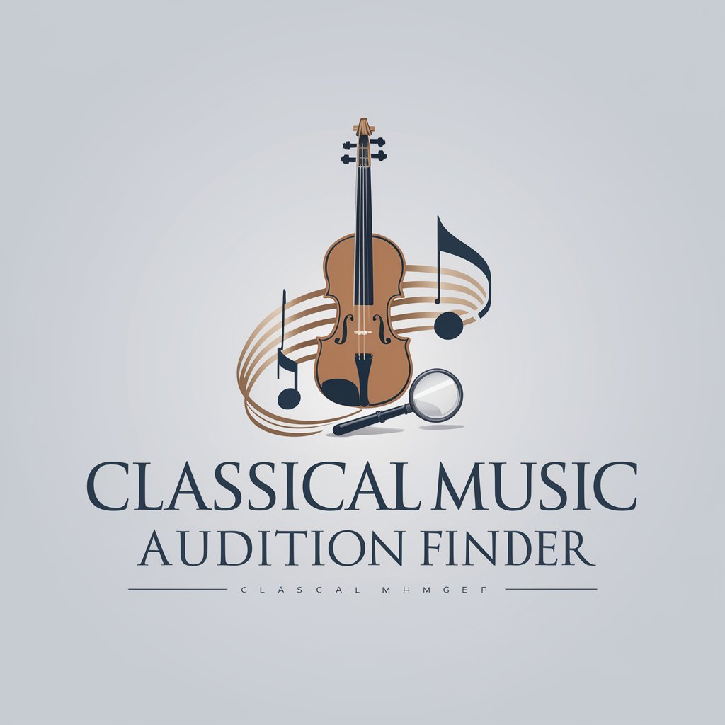 Classical Music Audition Finder