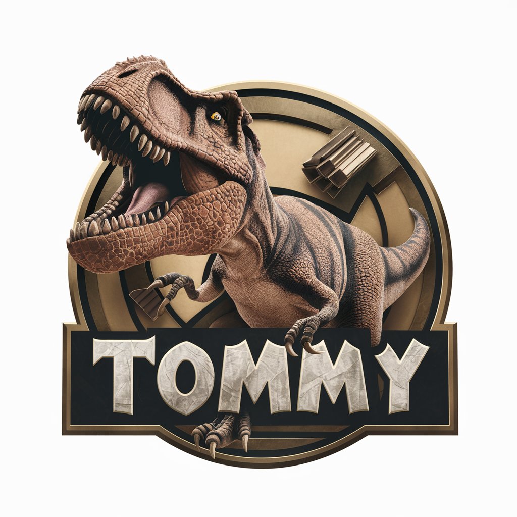 🎨 Tommy - The Trompe-l’oeil T-Rex 🦖