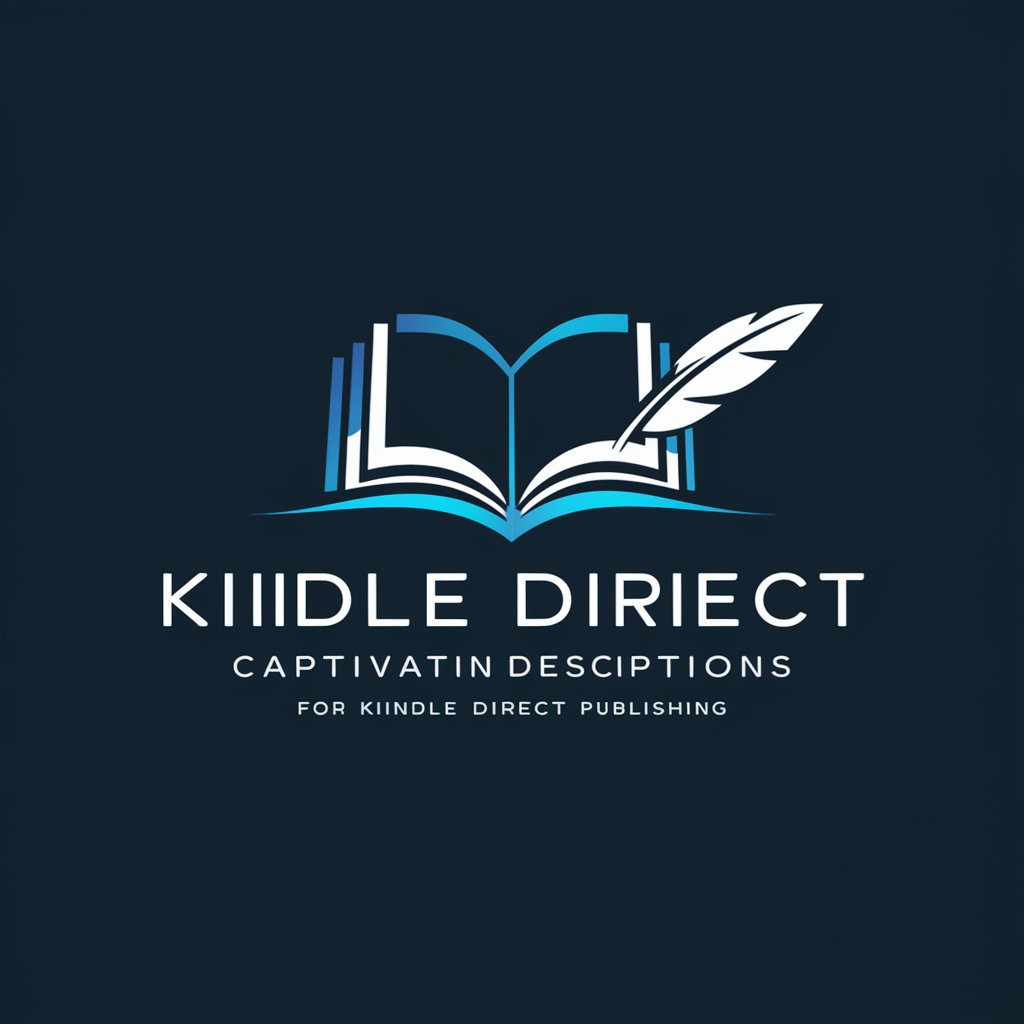 Write a KDP Book Description in GPT Store