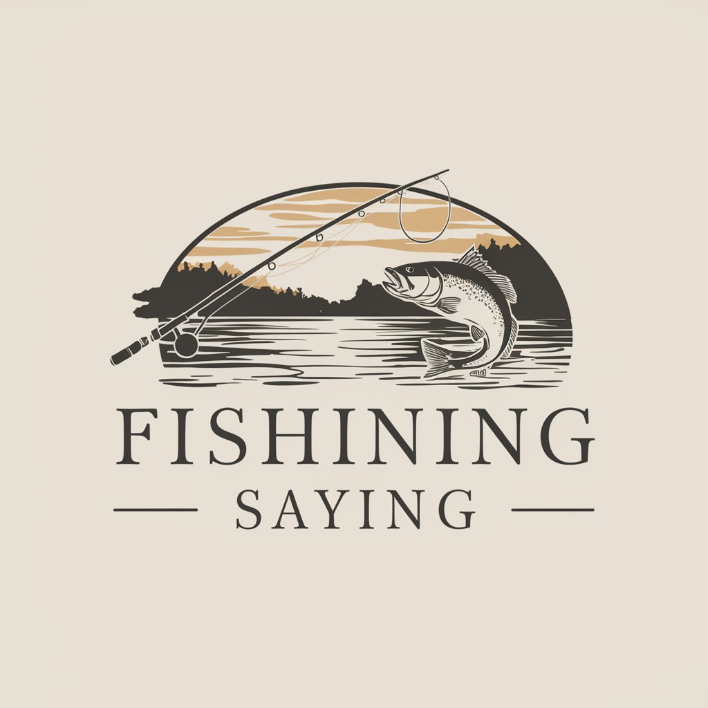 Fishing Saying　（釣りの名言） in GPT Store