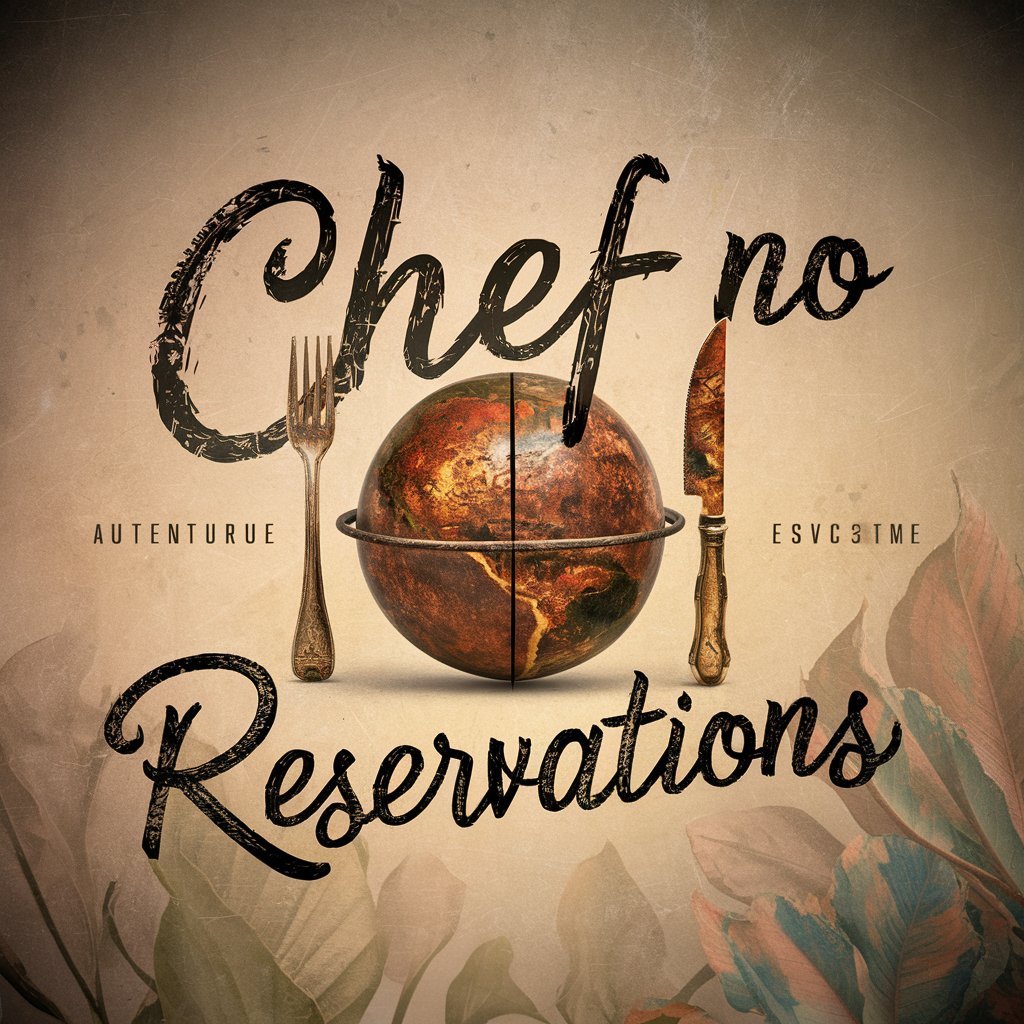 Chef No Reservations in GPT Store