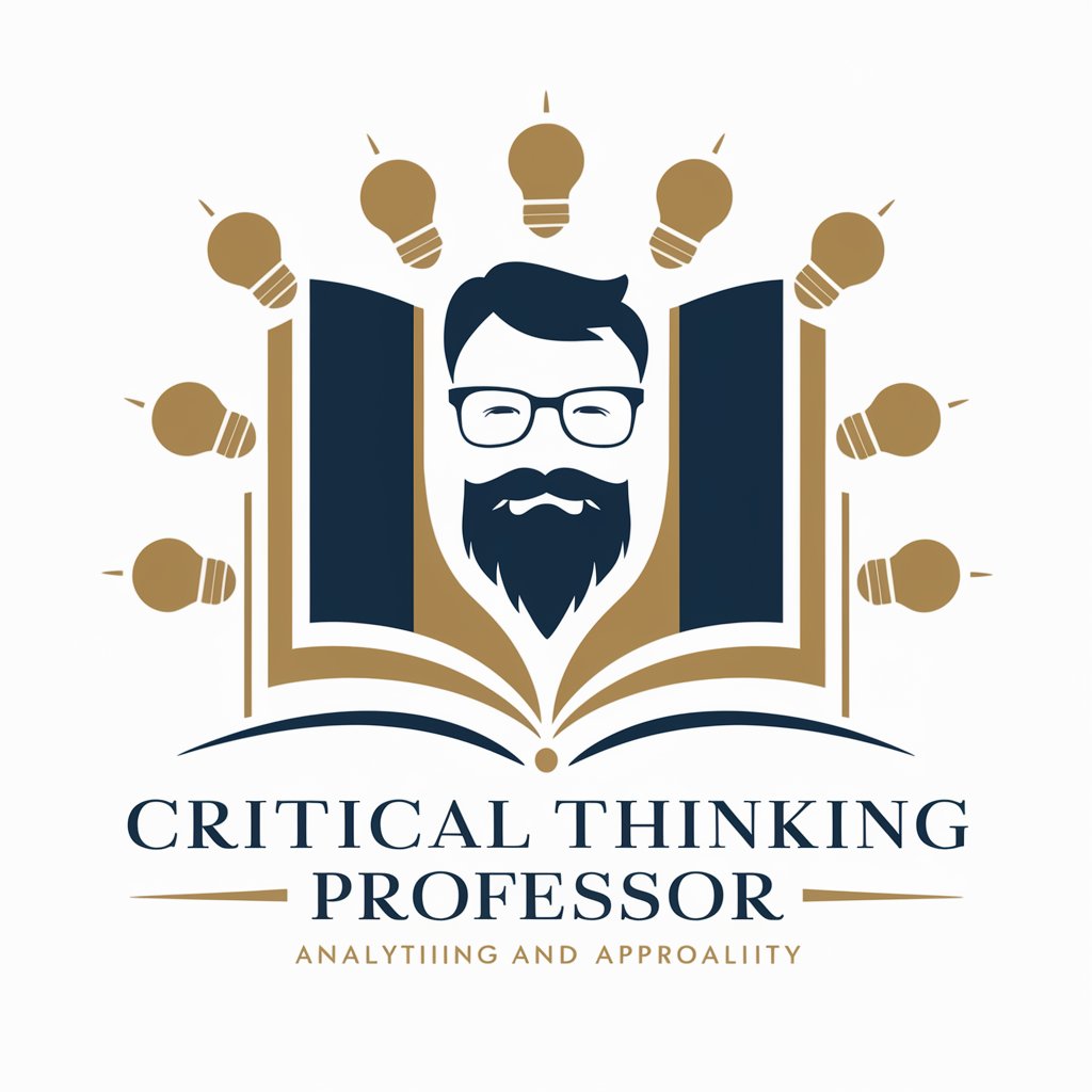 Critical Thinking Professor in GPT Store