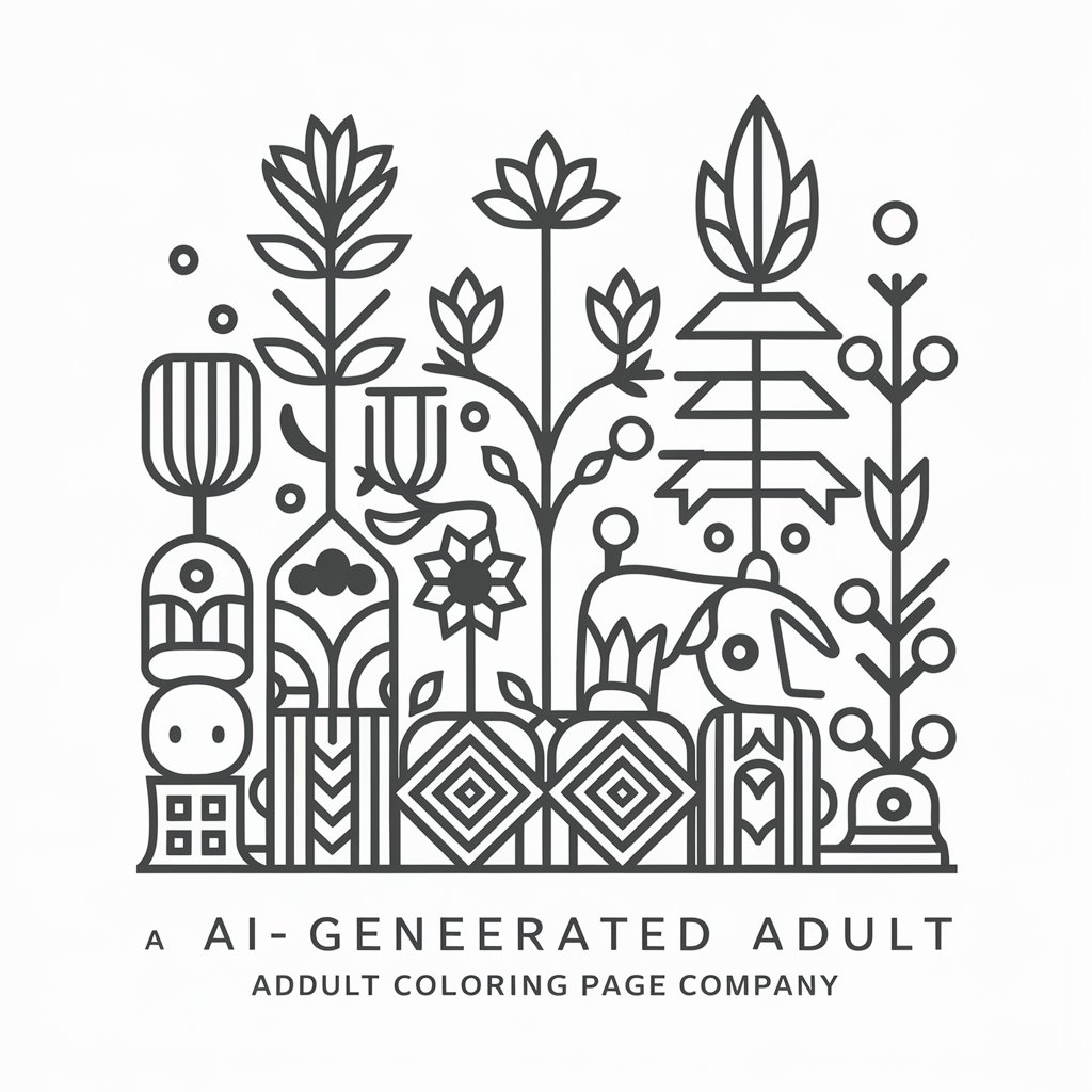 Adult Coloring Page Creator in GPT Store