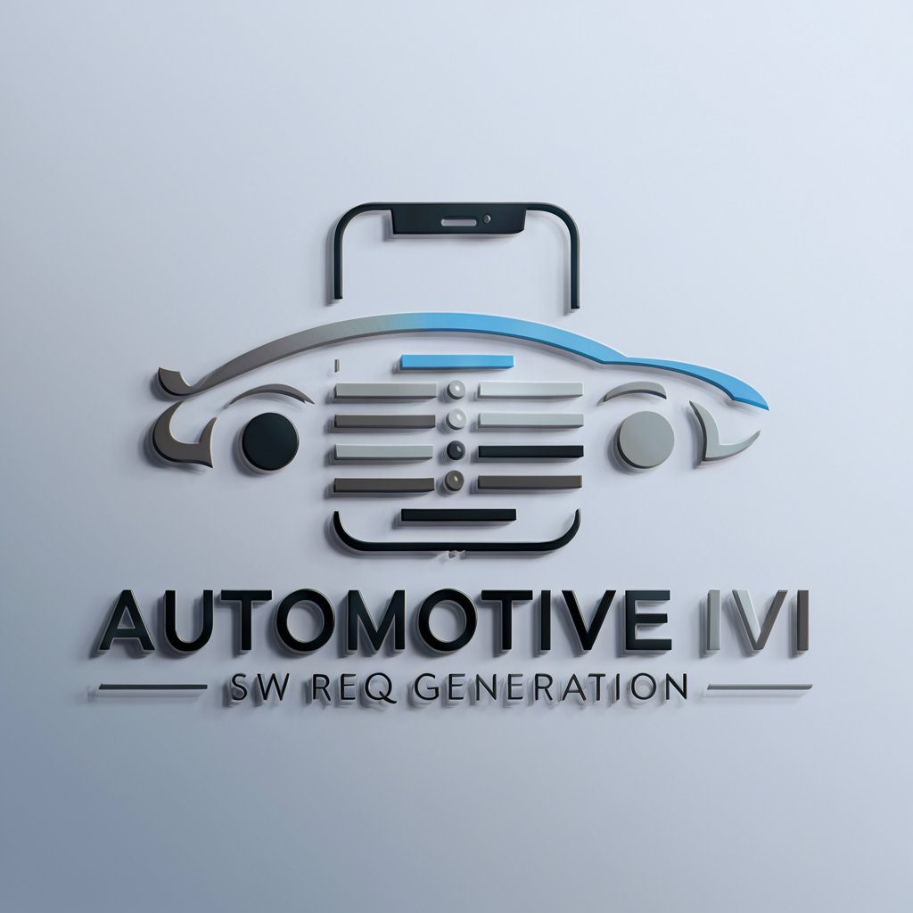 Automotive IVI SW Req Generation in GPT Store