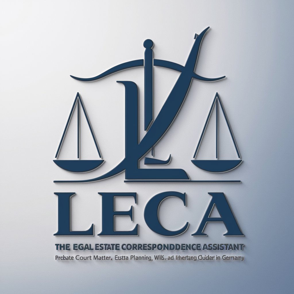 Legal Estate Correspondence Assistant - LECA in GPT Store