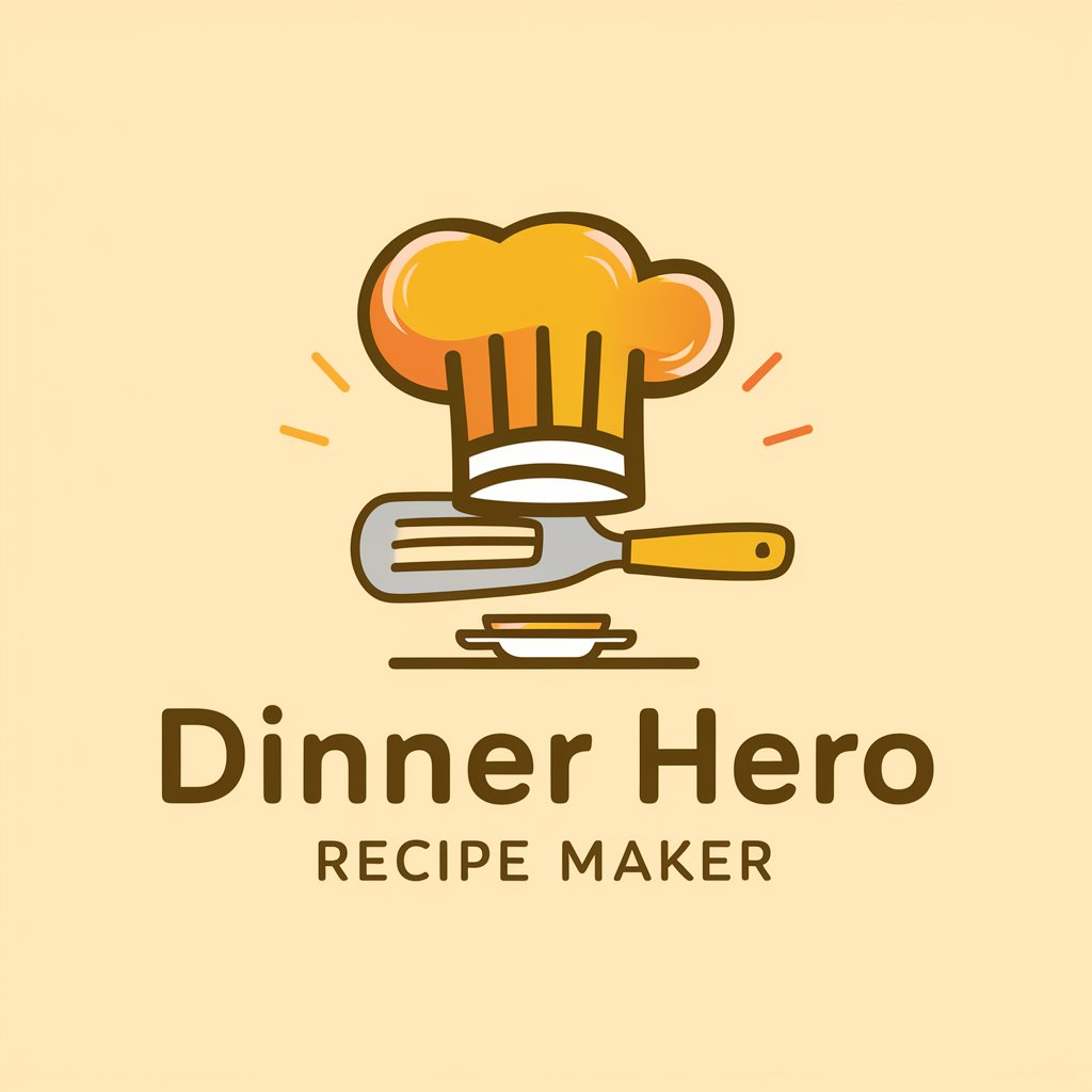 DINNER HERO Recipe Maker