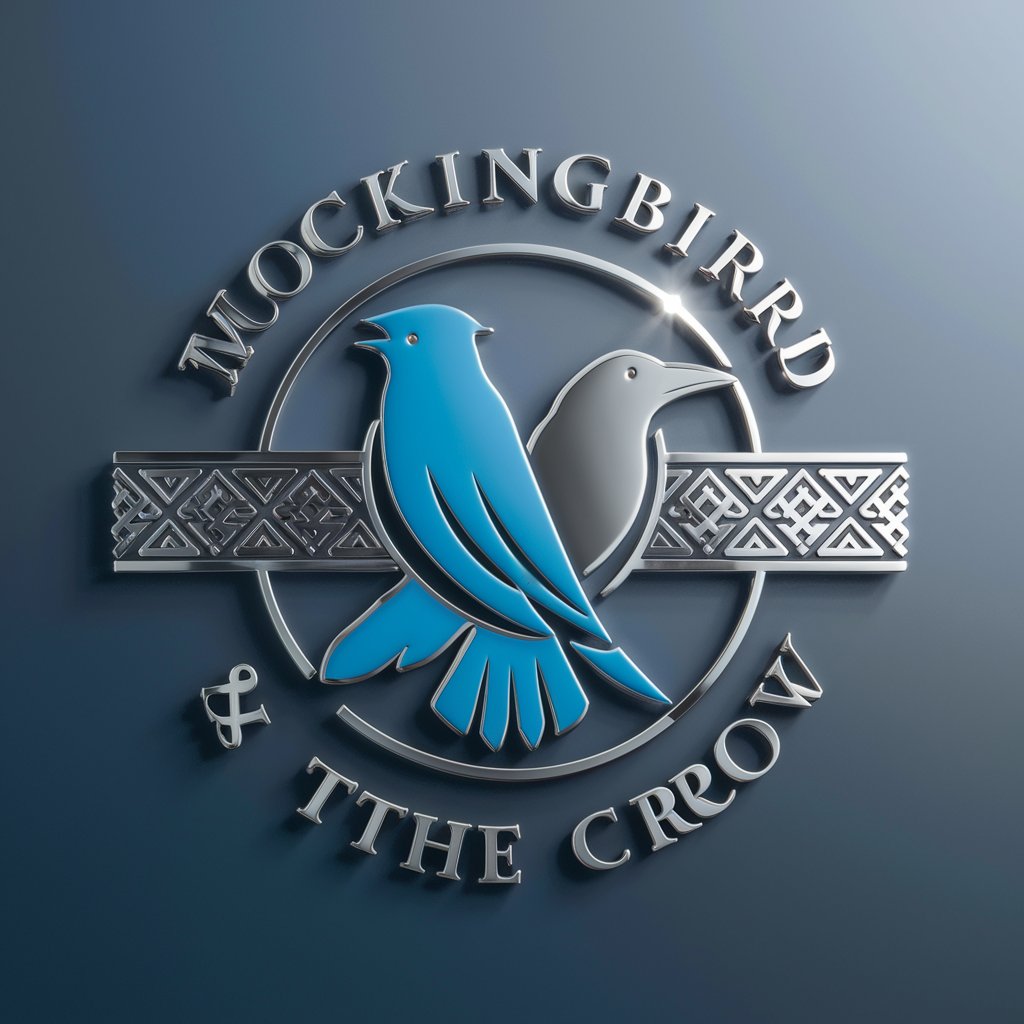the mockingbird & THE CROW meaning?