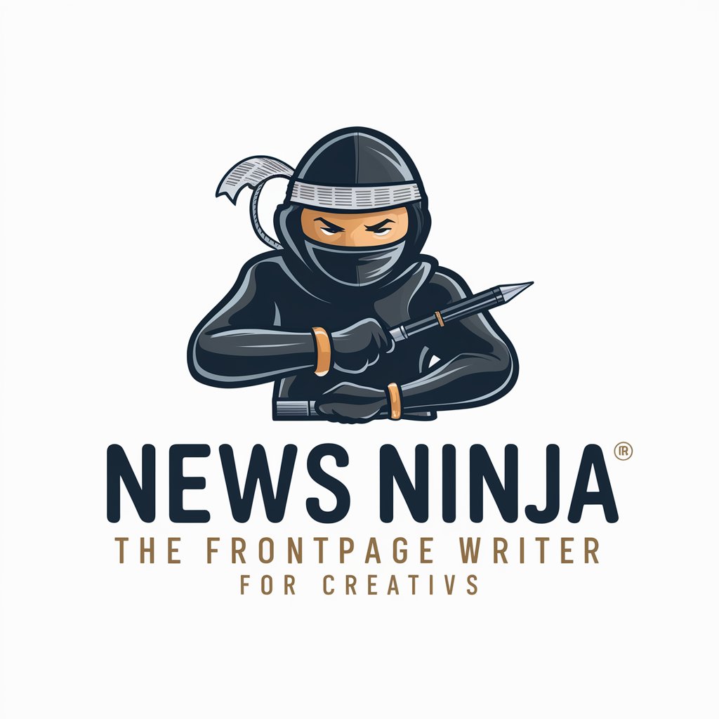 News Ninja® - The FrontPage Writer for Creatives in GPT Store