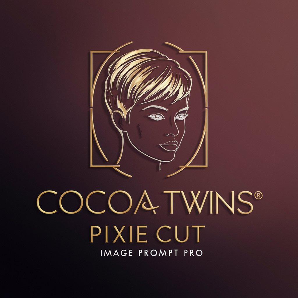 ⭐️ Cocoa Twins® Pixie Cut Image Prompt Pro ⭐️ in GPT Store